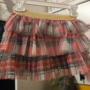 Girls 2-4T Holiday-themed Wink-Brand Ruffle Skirt
